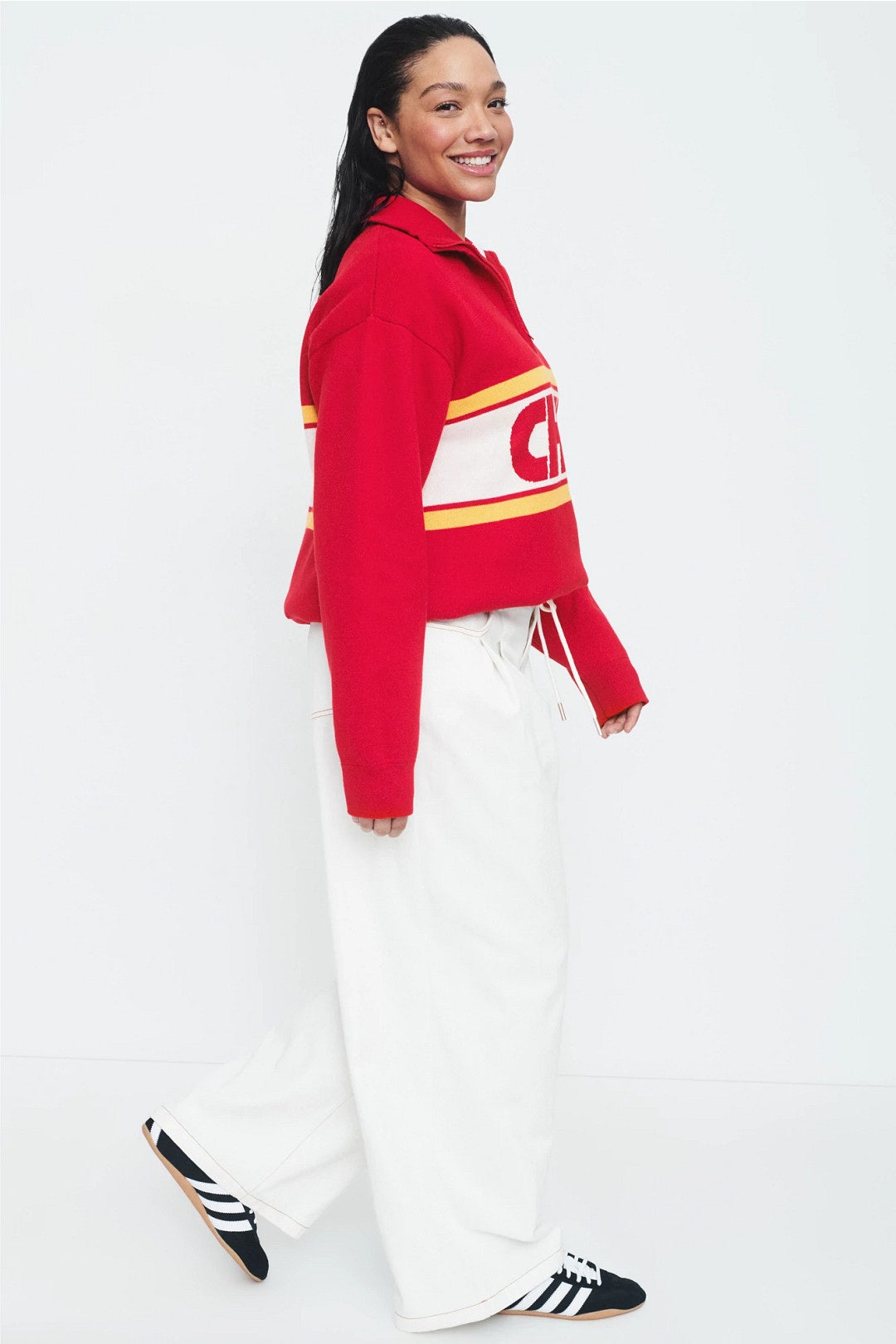 Chiefs Quarter Zip Sweater by Terez 6