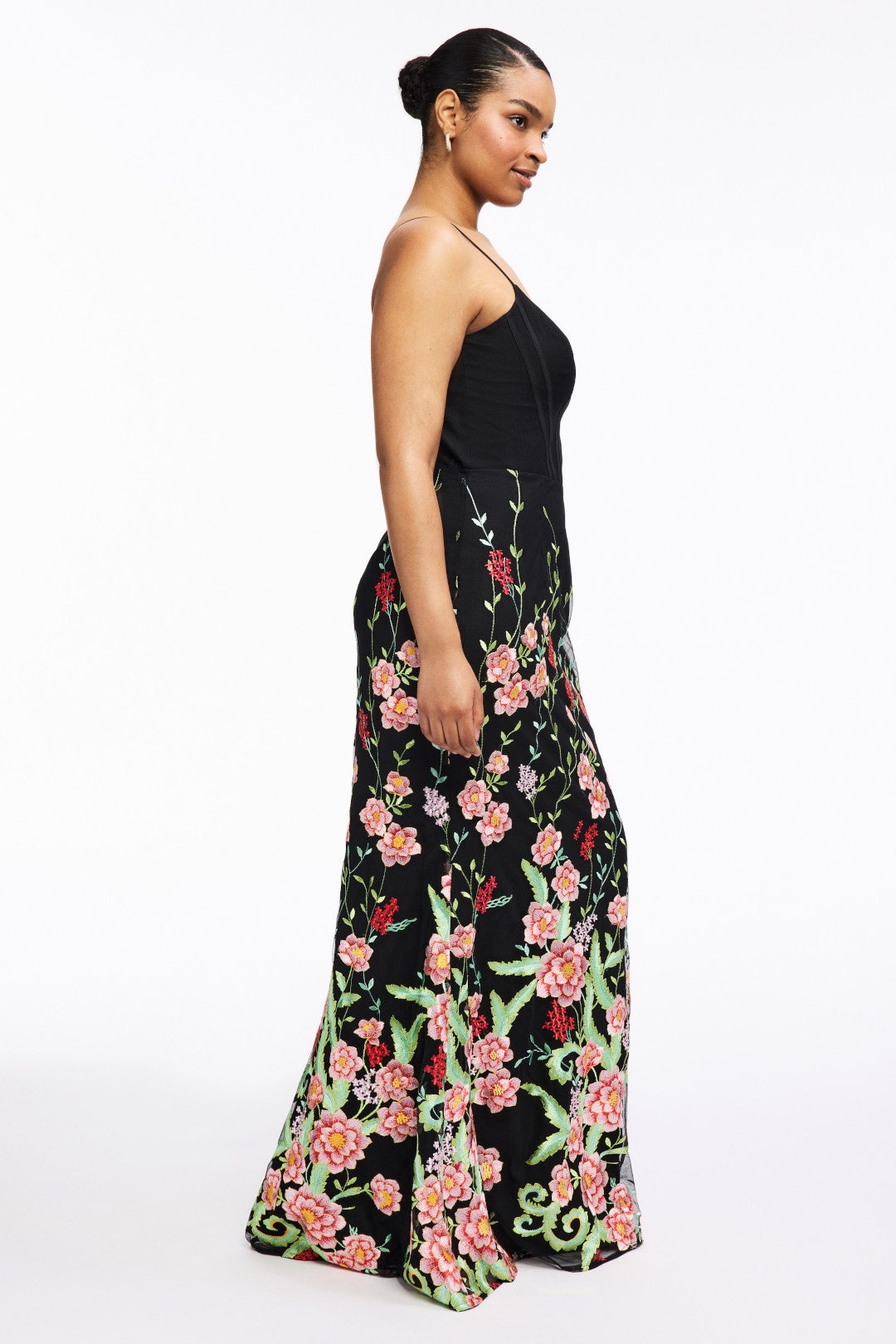 Floral Giovanna Gown by Dress The Population 6