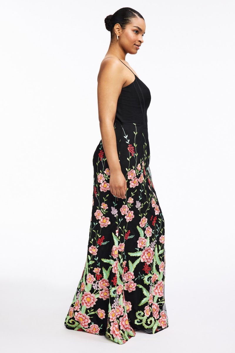 Floral Giovanna Gown by Dress The Population - Photo 6