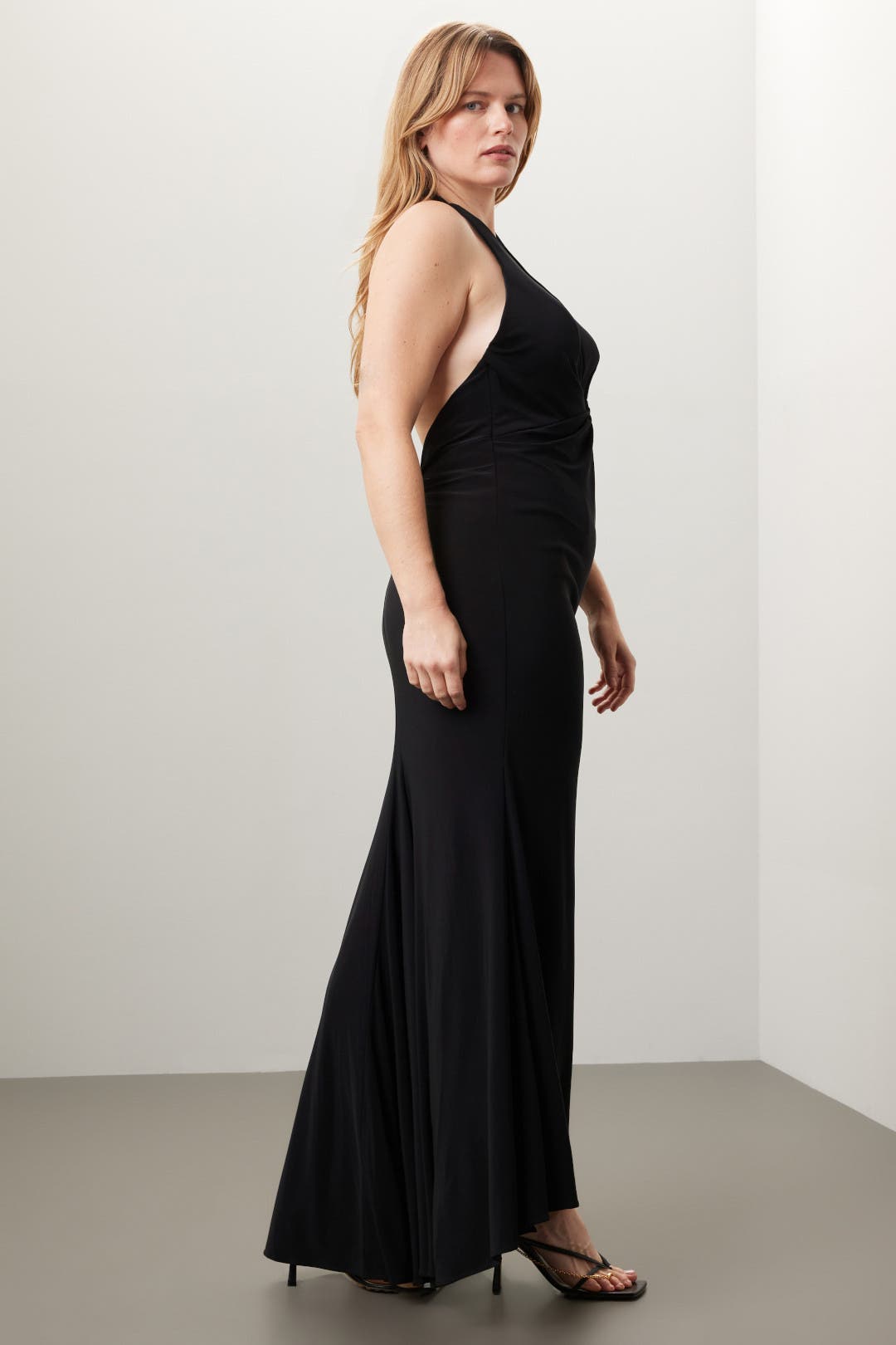 Jersey Halter Dress by FAVIANA | Rent the Runway