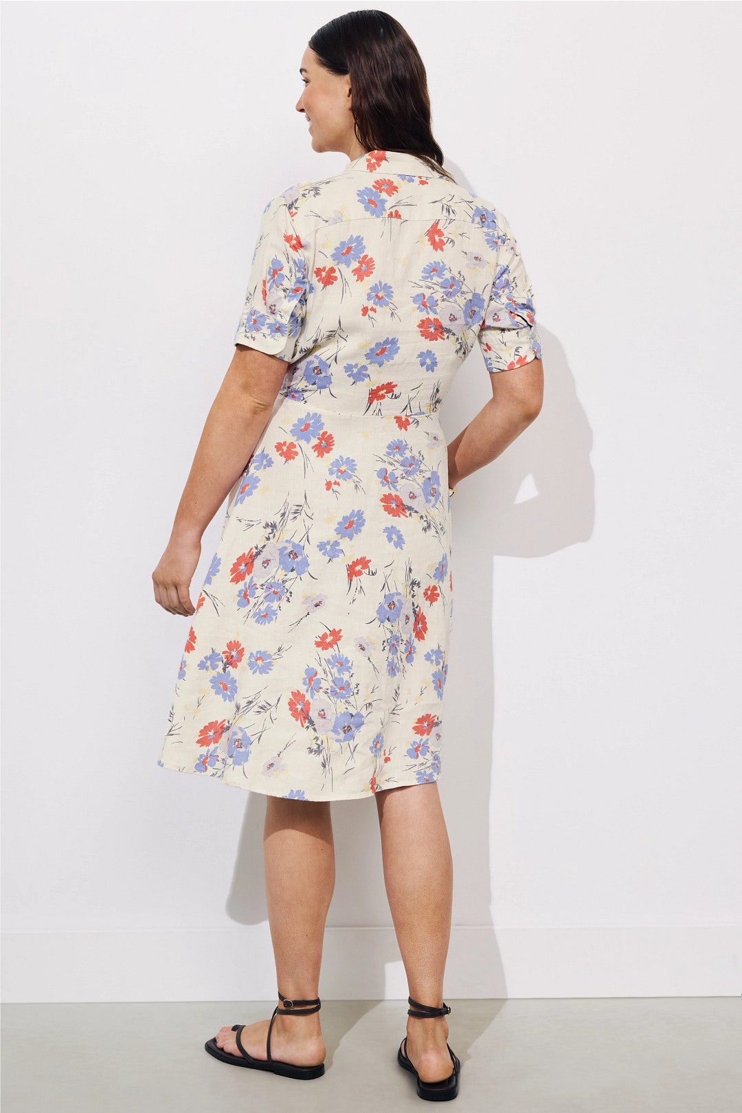 lauren ralph lauren tie front shirt dress Ralph Lauren Women's Floral Tie-Front Linen Shirtdress
