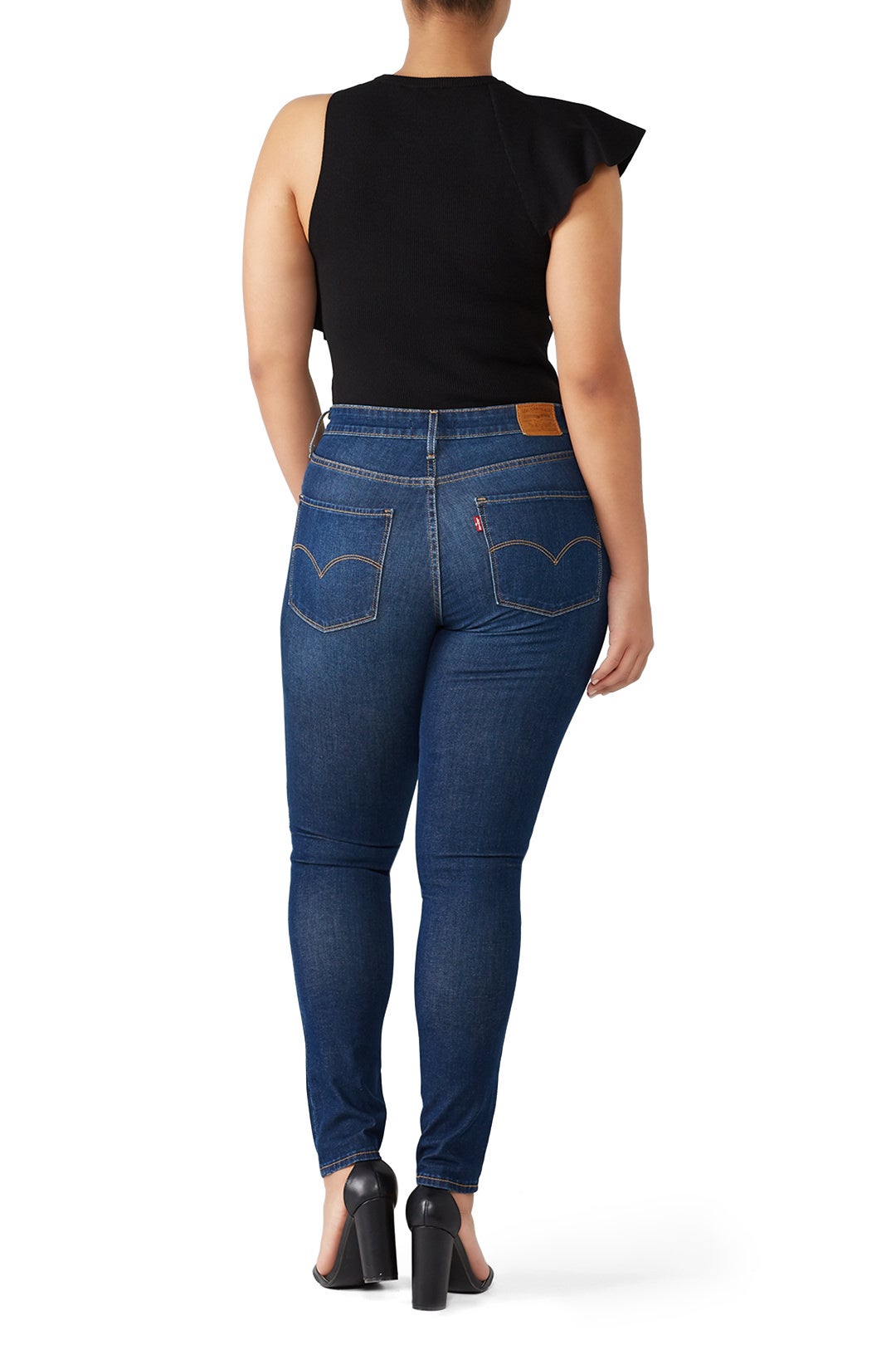721 High Rise Skinny Jeans by Levi's 4