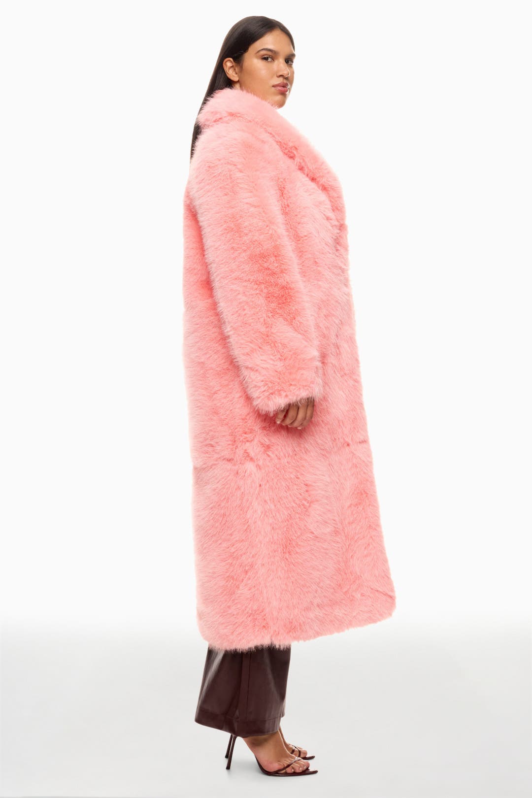 Long Faux Fur Coat by Prabal Gurung x RTR | Rent the Runway