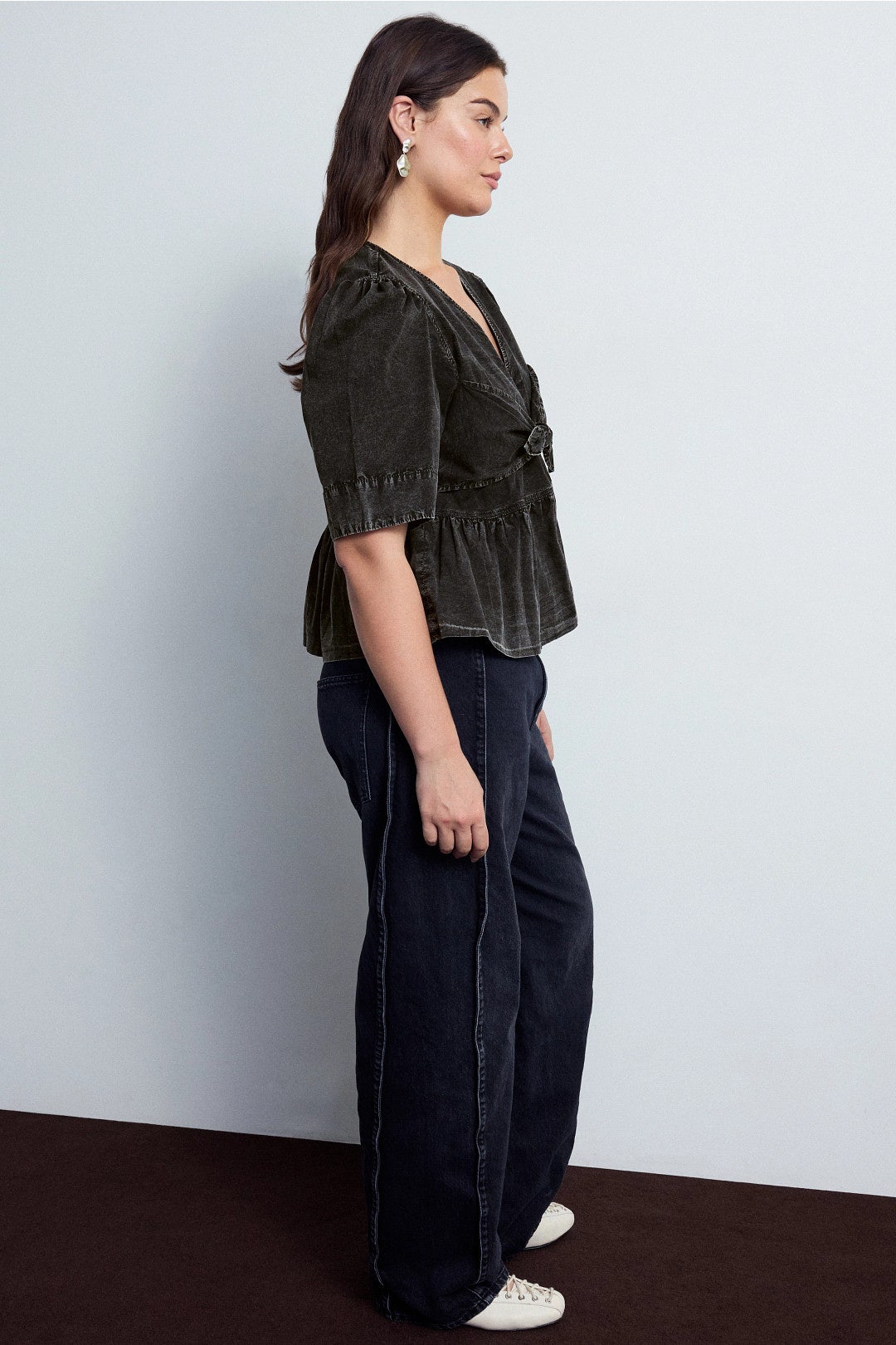 Tie Front Top by GANNI 6