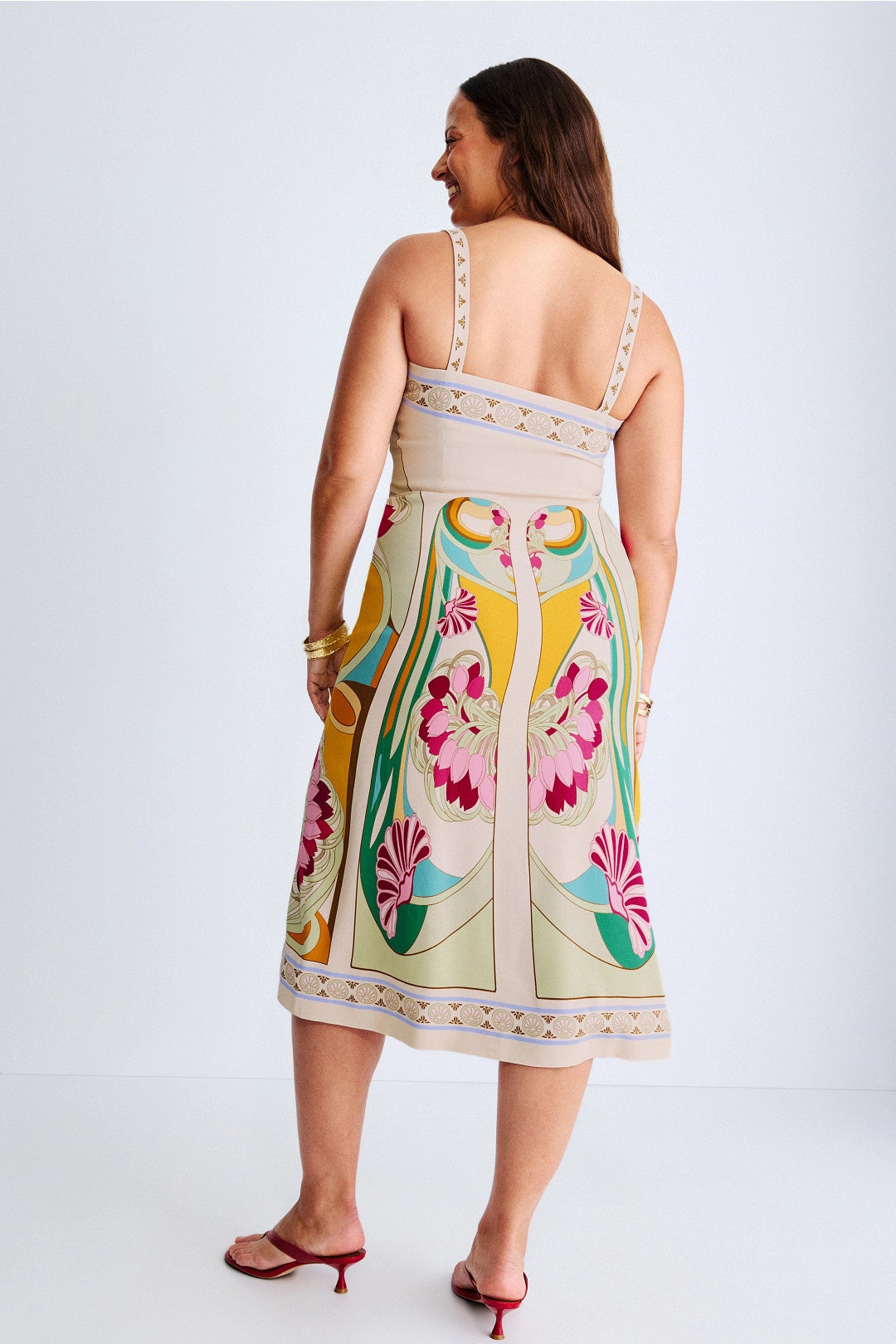 pleated linen maxi dress Soleil Linen Maxi Dress main image 0