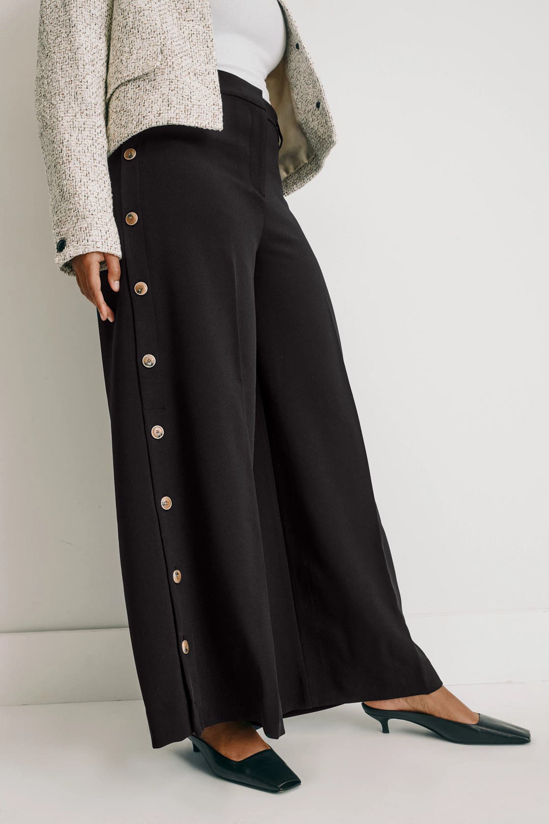 Button Detail Trouser by Derek Lam 10 Crosby x RTR | Rent the Runway