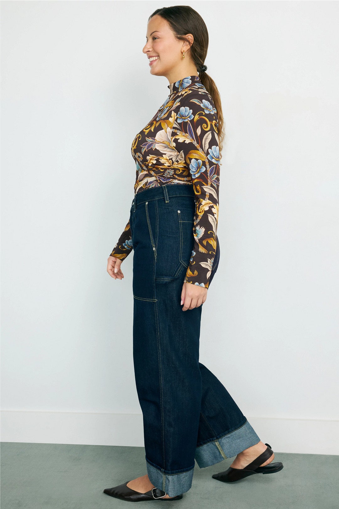 Snake Garden Jersey Blouse by FARM Rio 6