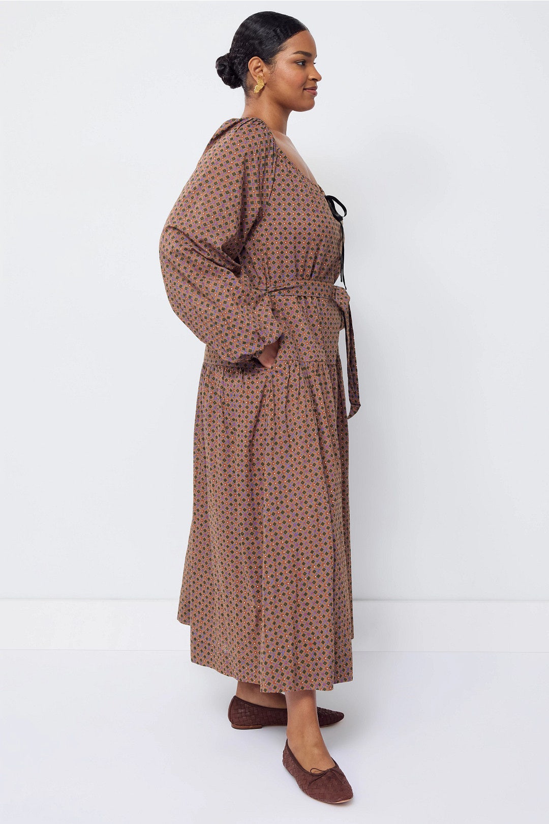 Floral Printed Noro Dress by Ciao Lucia 6