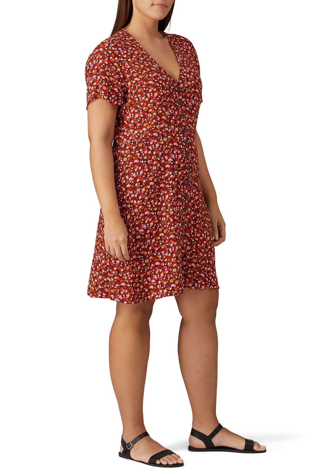 Button Front Mini Dress by Madewell 6