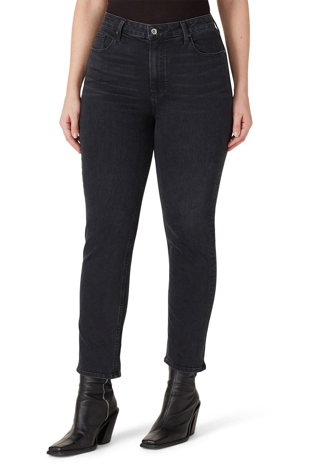 Black Sarah Slim Jeans by PAIGE 6