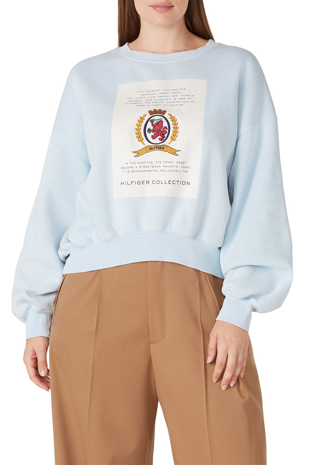 Crest Label Sweatshirt by Tommy Hilfiger 6