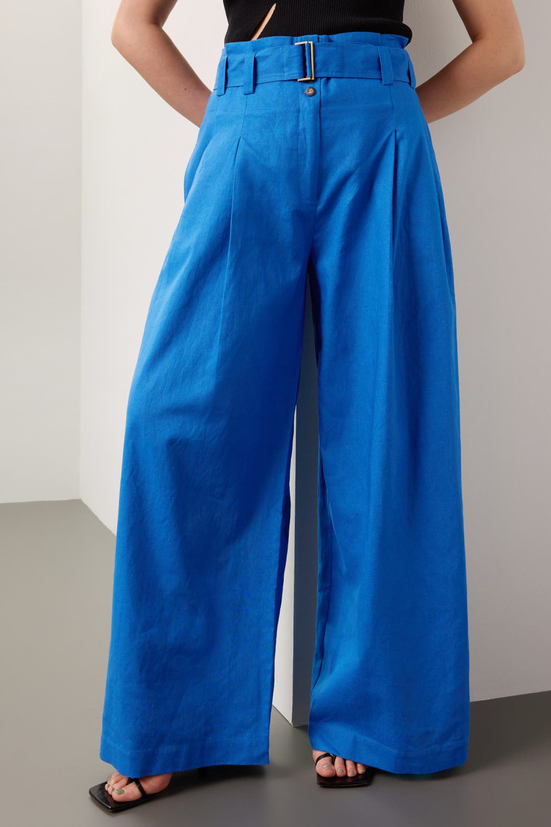 Wide Leg Linen Trousers by Eudon Choi x RTR | Rent the Runway