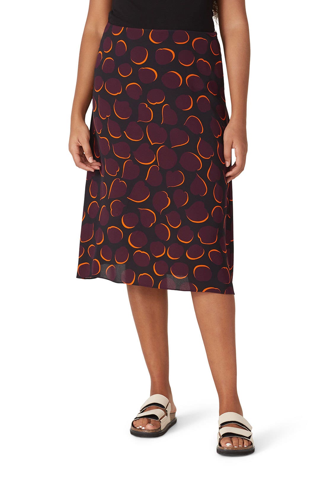 Purple Printed Skirt by Marni 6