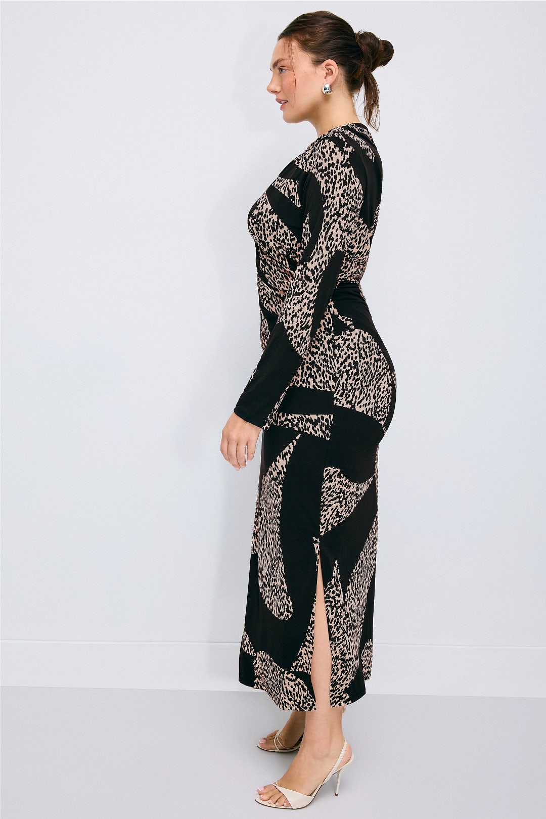Long Sleeve Maxi Dress by Donna Morgan 6