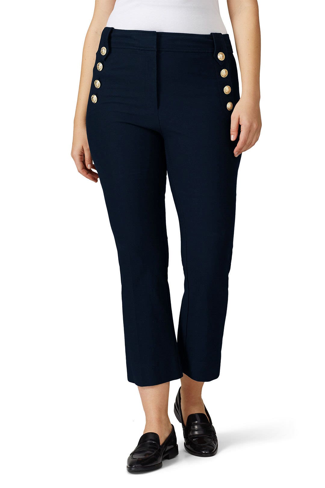 Robertson Cropped Flare Trousers by Derek Lam 10 Crosby 6