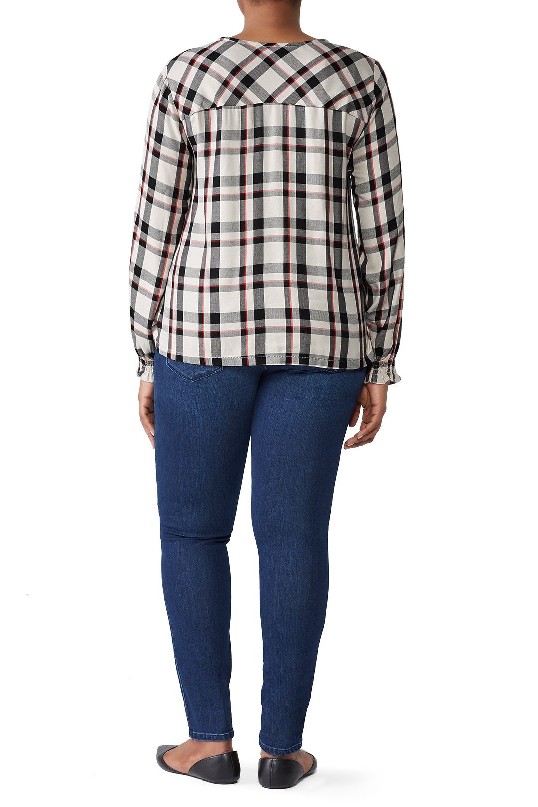 Cori Smocked Sleeve Blouse by Sanctuary 4