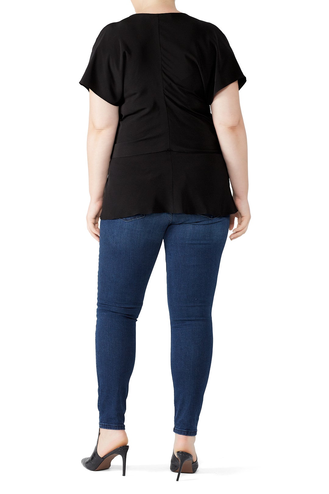 Lizzie Tie Waist Top by Diane von Furstenberg 4