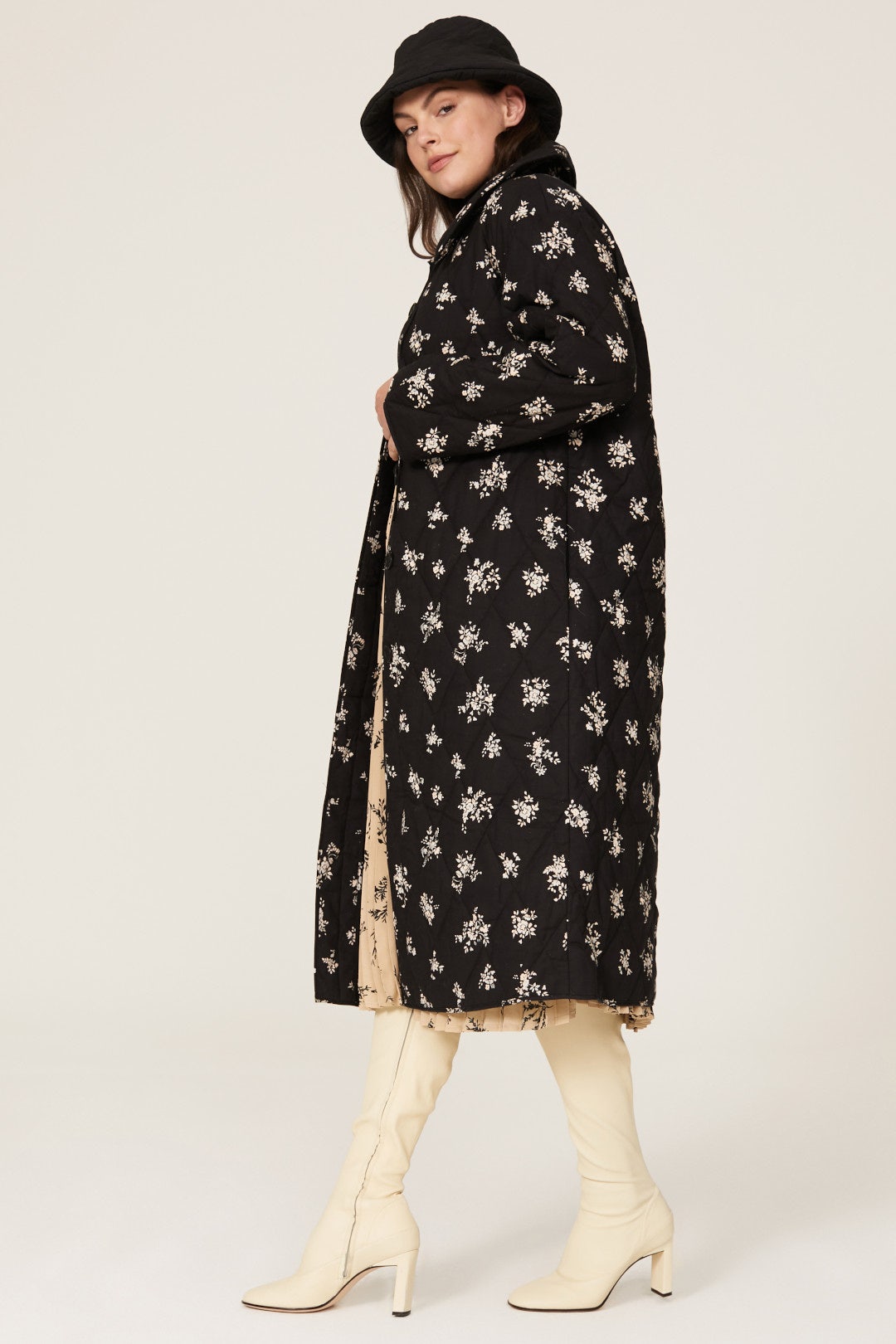 Cleo Floral Coat by Rixo 6