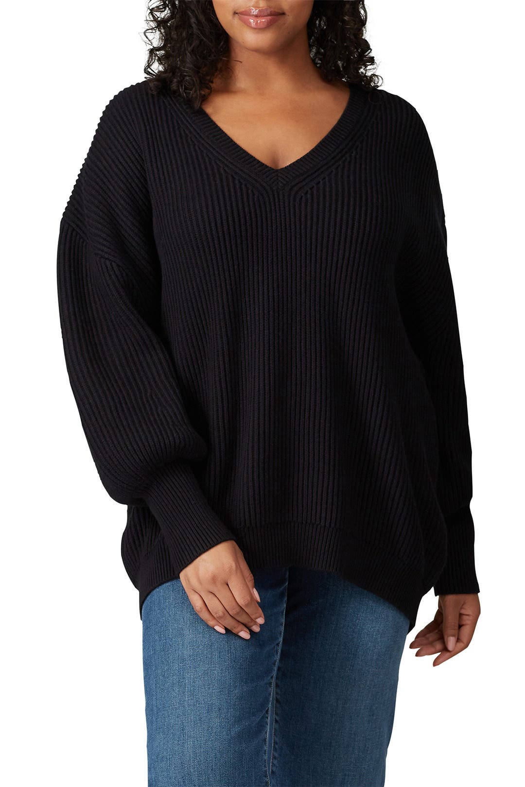 Napoli Oversized V-Neck Sweater by Apiece Apart 6