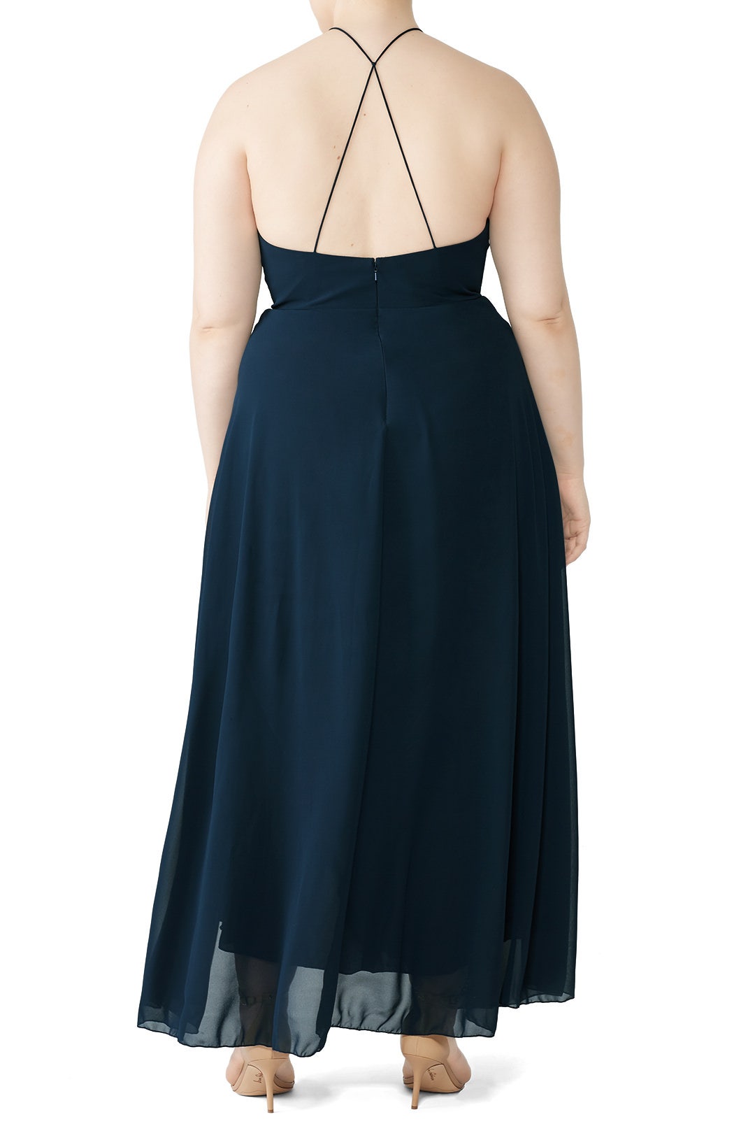 Navy Farrah Gown by Jenny Yoo 5