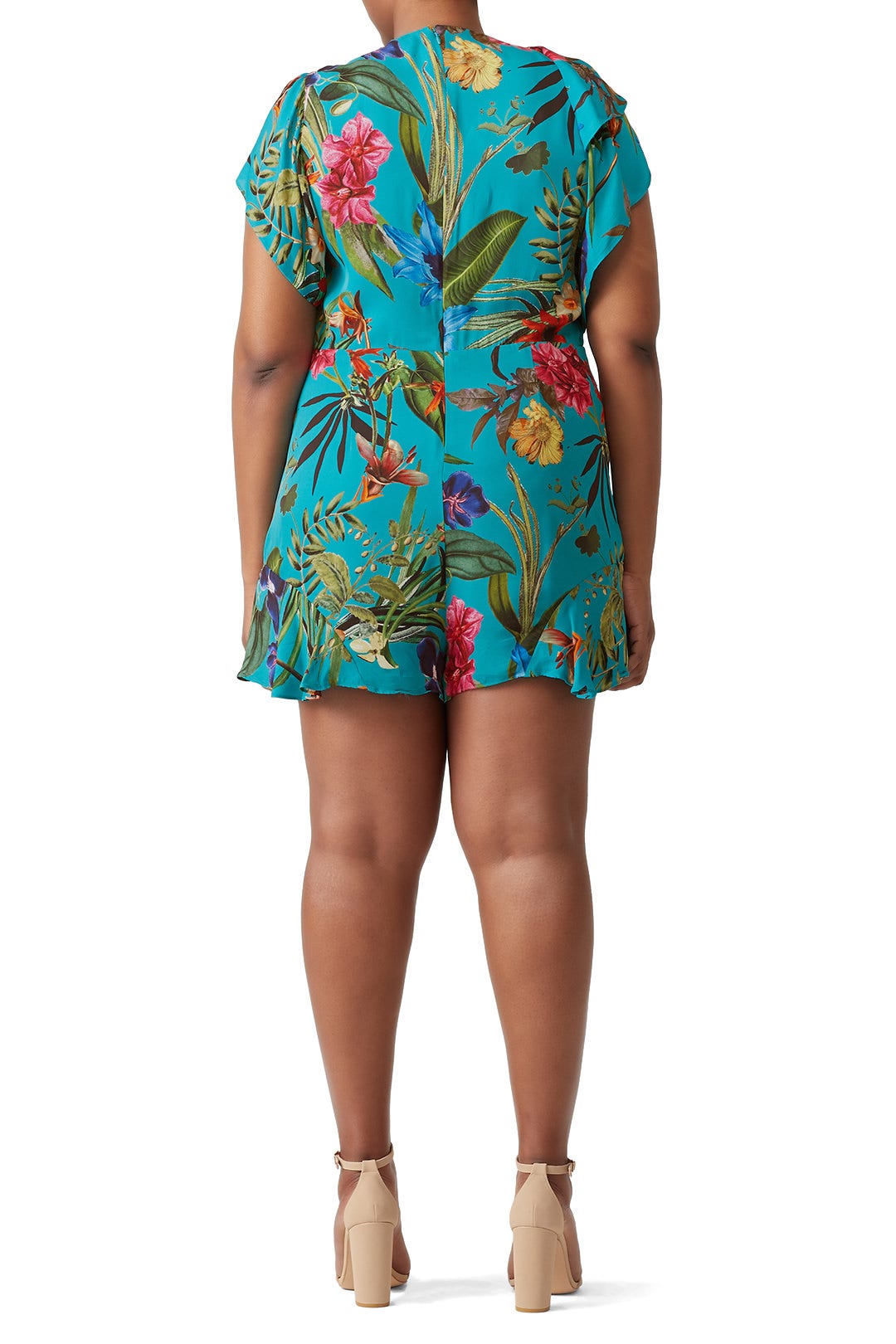 Blue Floral Bradley Romper by Parker 4