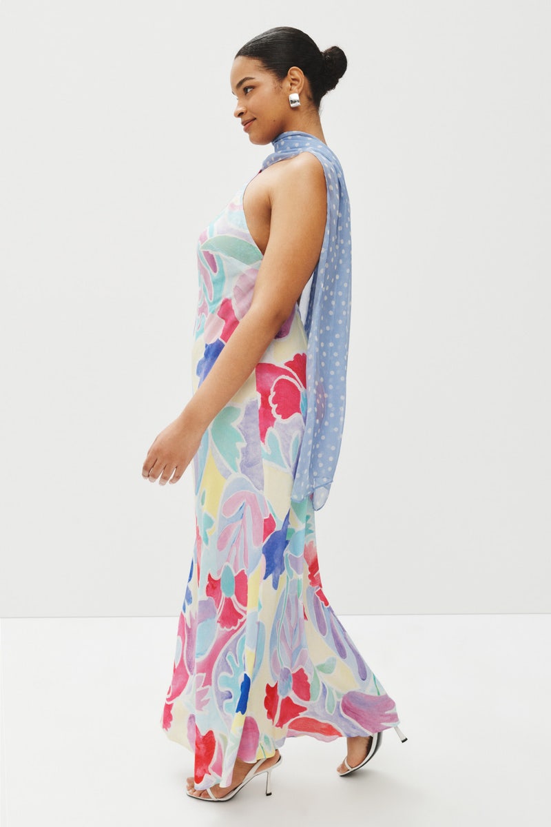 Hayley Halter Dress by Rixo x RTR - Photo 6