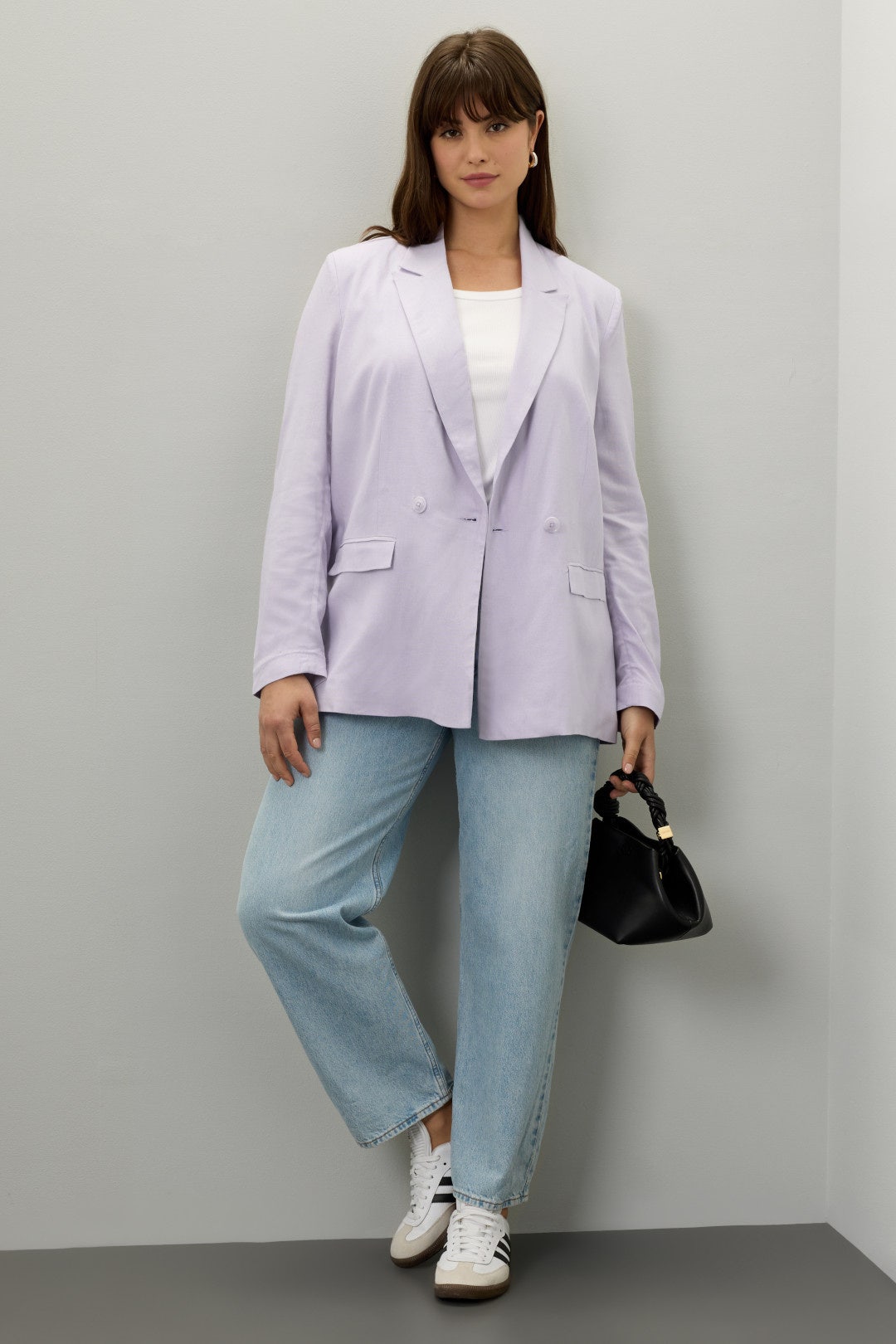 Lilac Linen Blazer by Thakoon x RTR 3