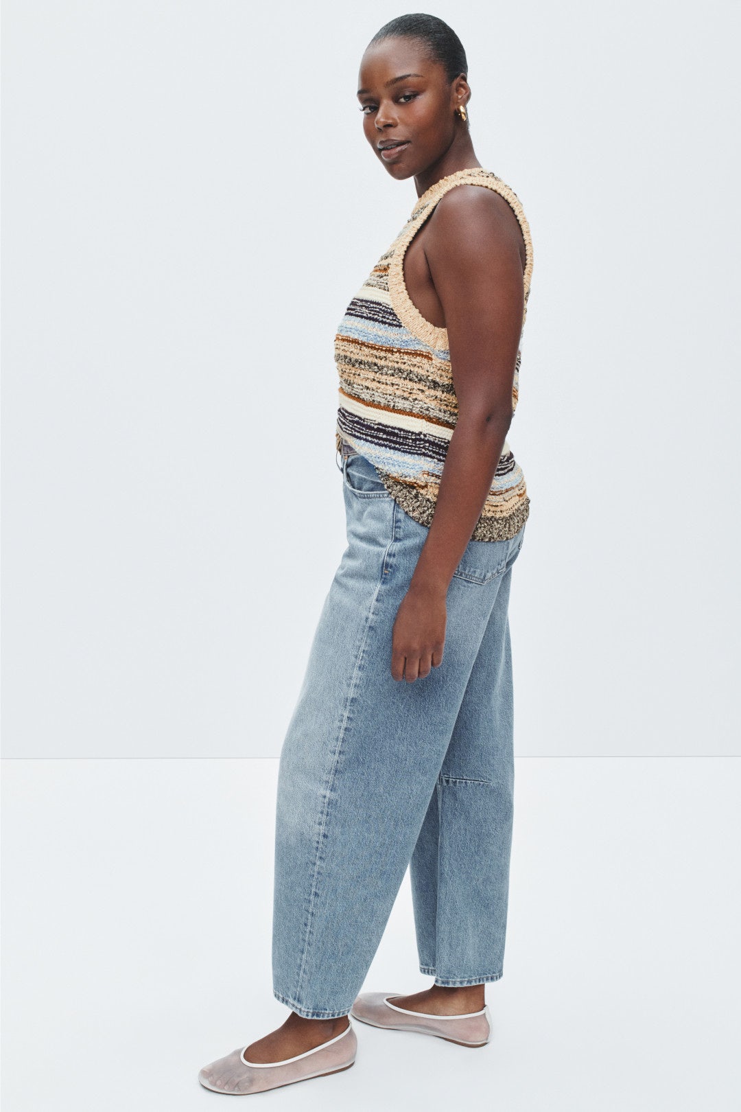 Cropped Jerrel Knit Tank by Veronica Beard 6