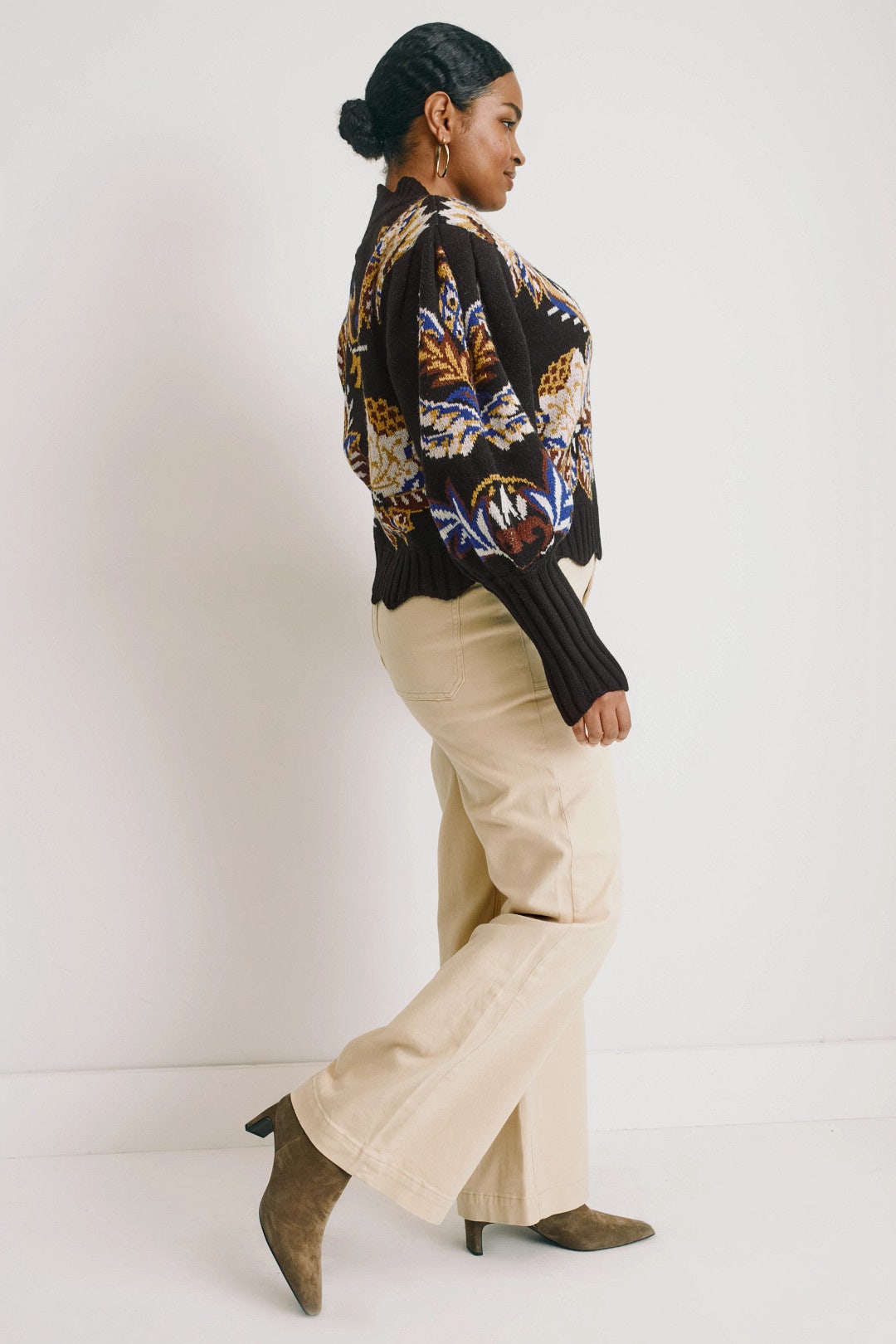 Arabesque Paradise Knit Sweater by FARM Rio 6