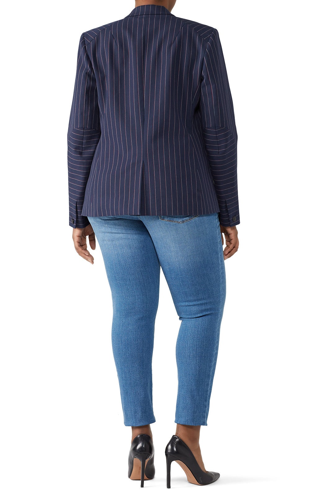 Navy Stripe Lexington Blazer by rag & bone 5