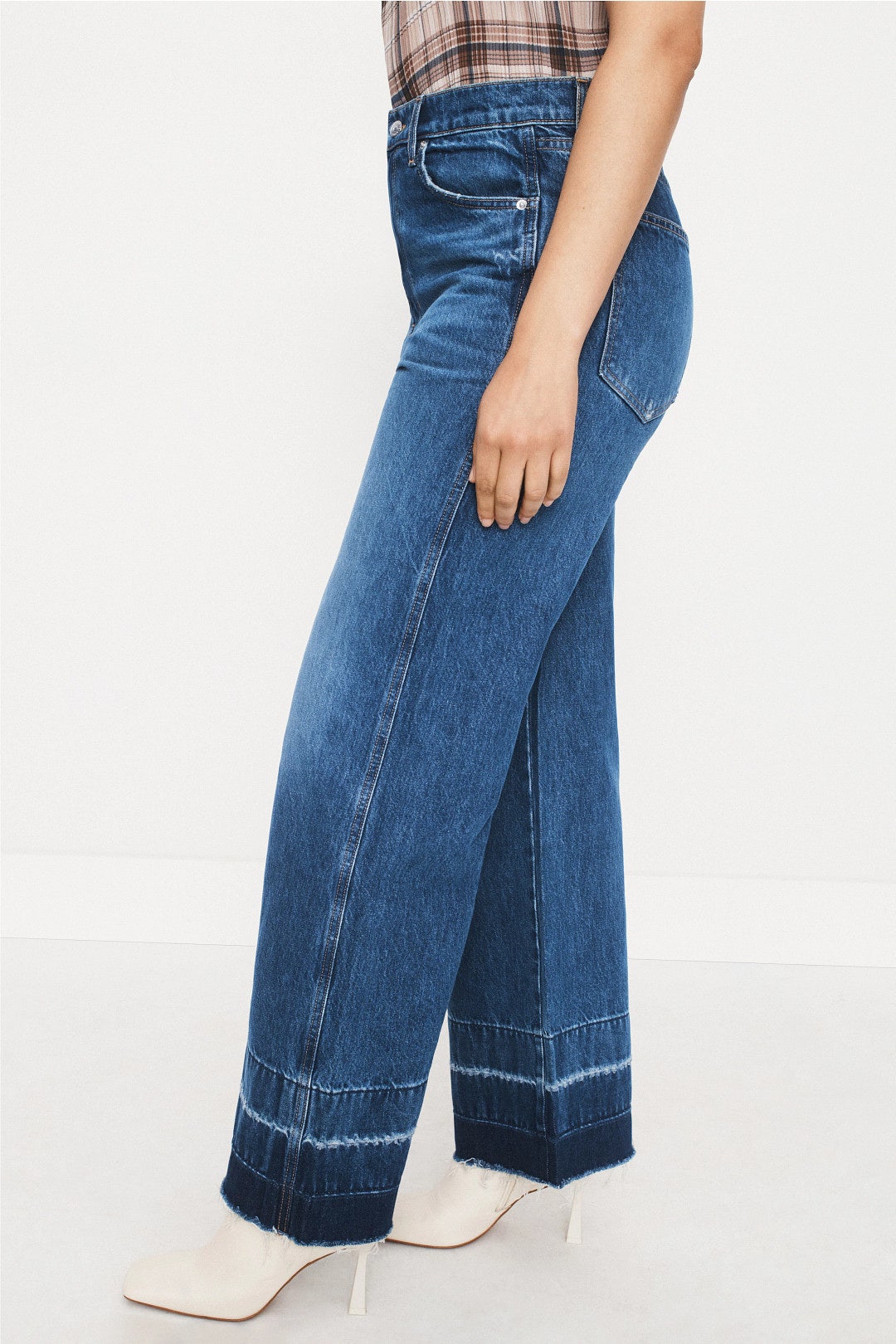 Taylor High Rise Wide Leg Jeans by Veronica Beard 6