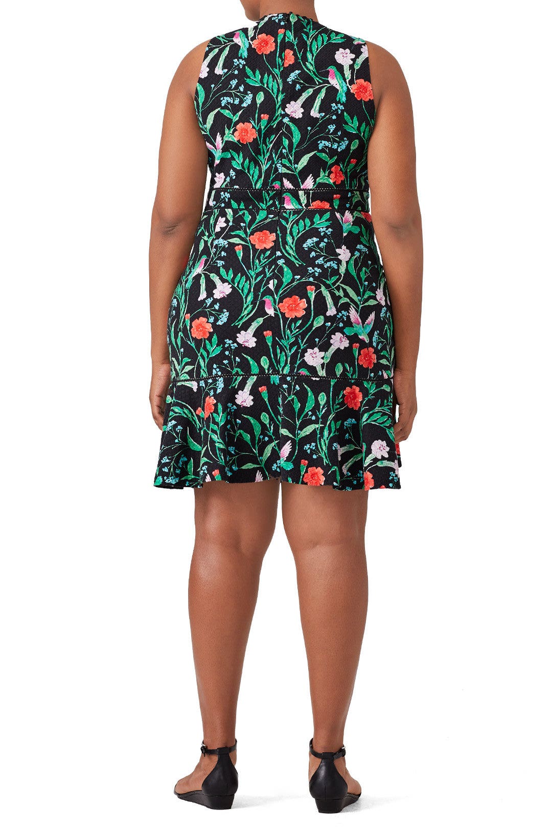 Jardin Tile Jacquard Dress by kate spade new york 5