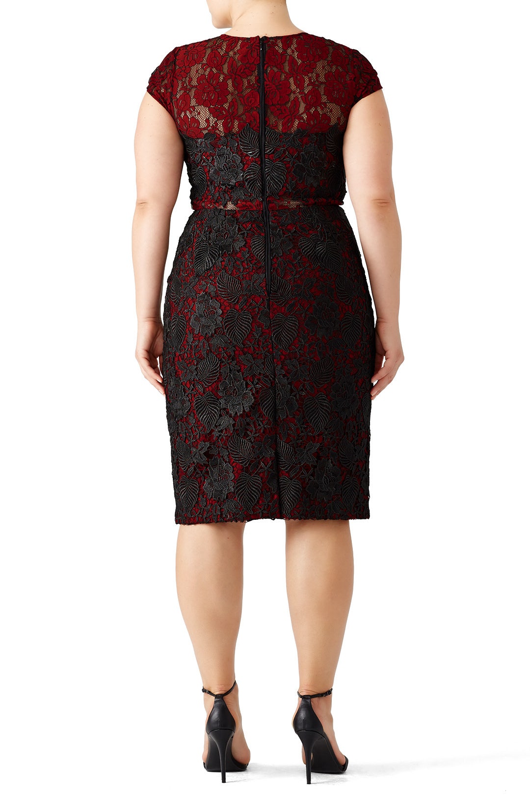 Royal Rose Sheath Dress by ML Monique Lhuillier 5
