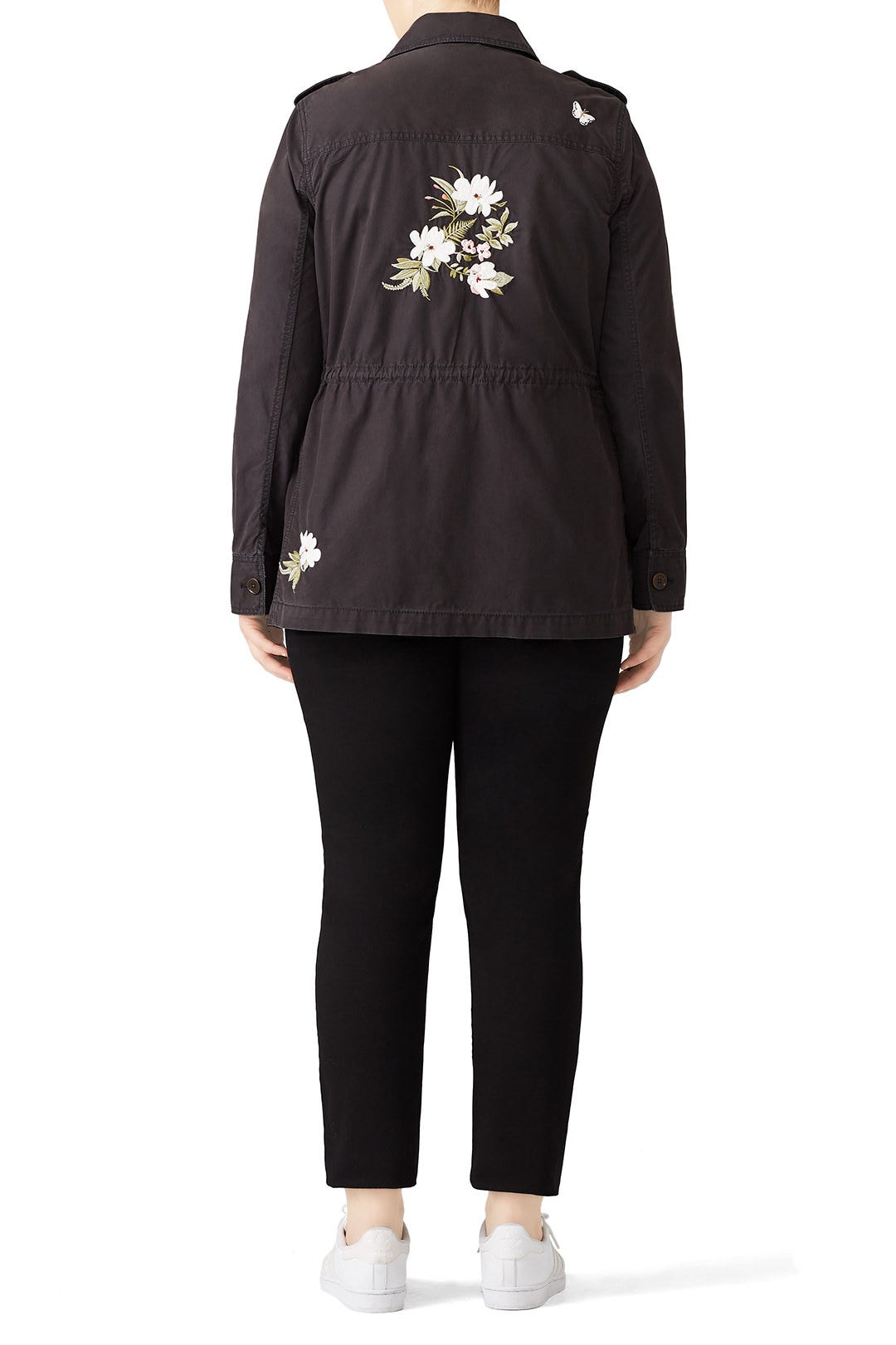 Floral Army Jacket by kate spade new york 5