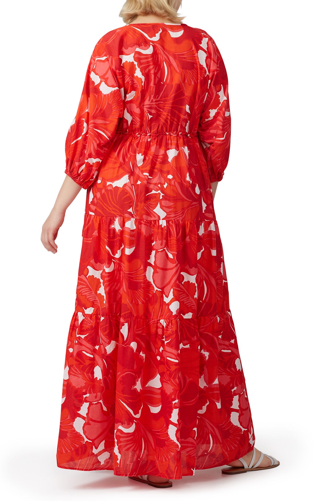 Arco Aris Flame Print Maxi by Trina Turk 5