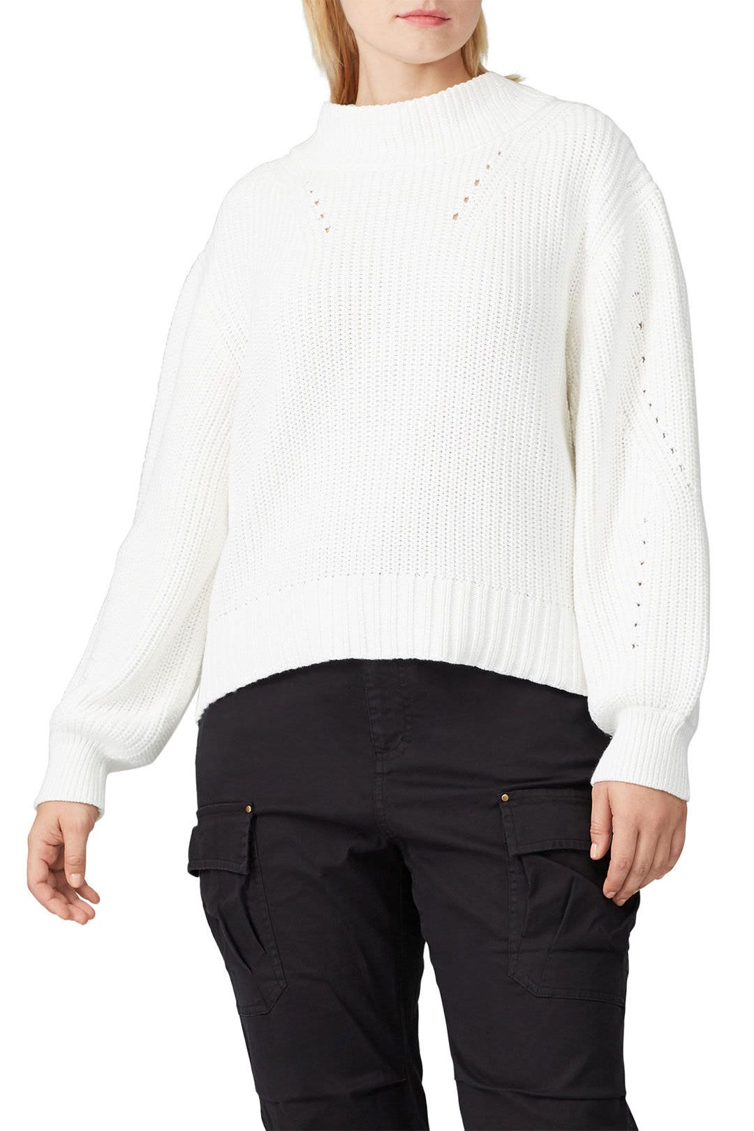 Pointelle Crew Neck Sweater by J.Crew 6