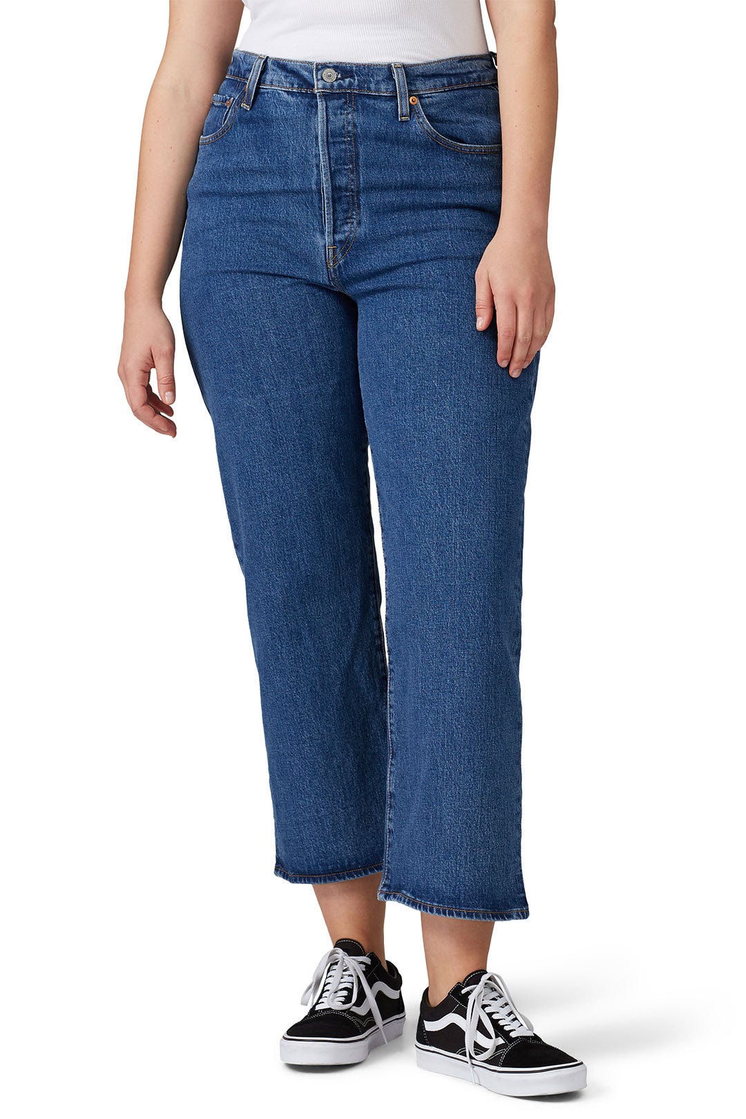 Ribcage Straight Ankle Georgie Jeans by Levi's 6