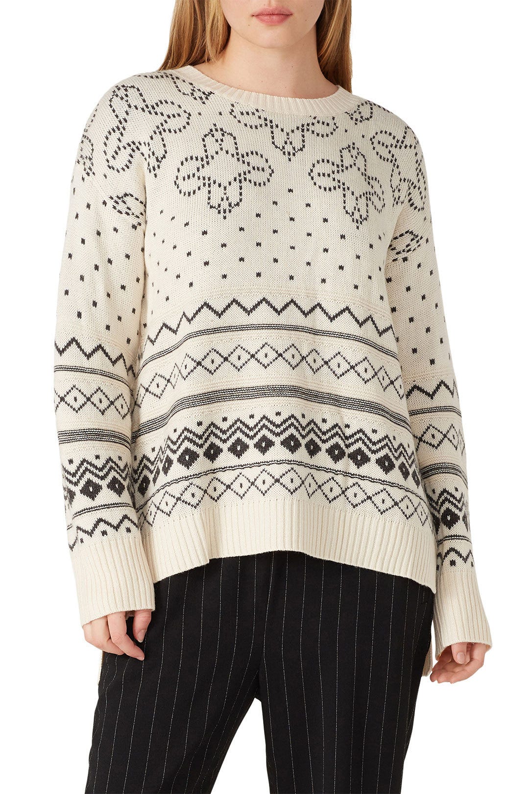 Intarsia Fair Isle Sweater by Thakoon x RTR 6