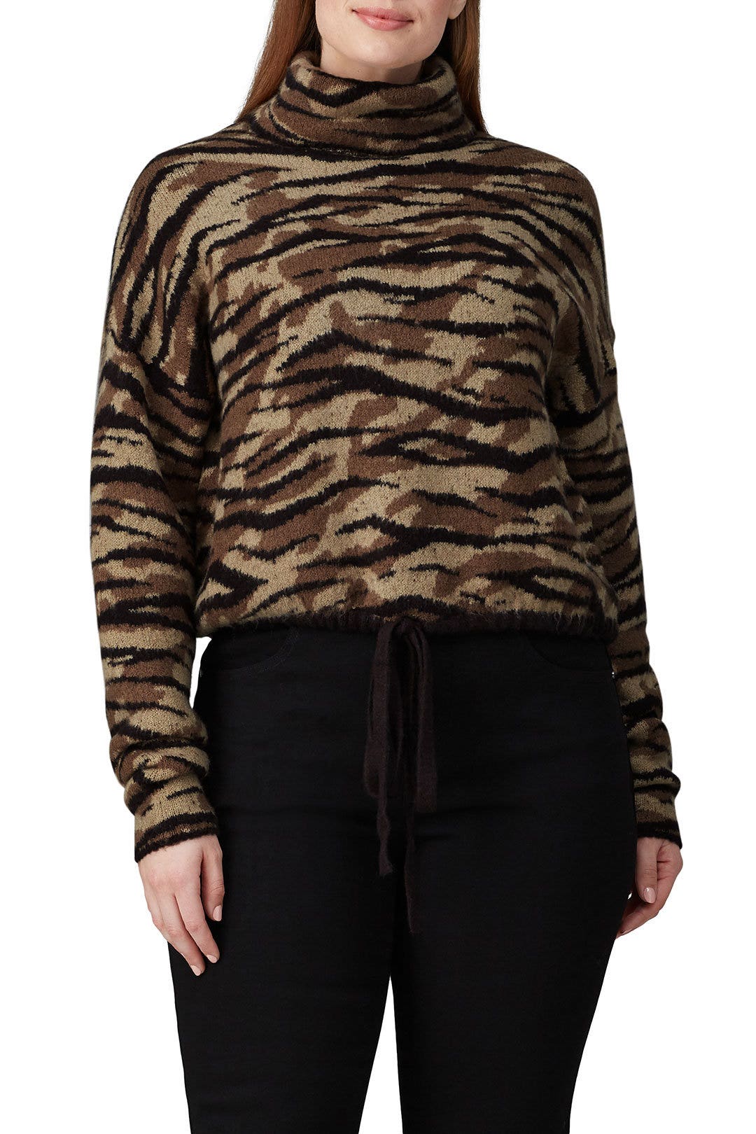 Zebra Camo Val Sweater by AFRM 6