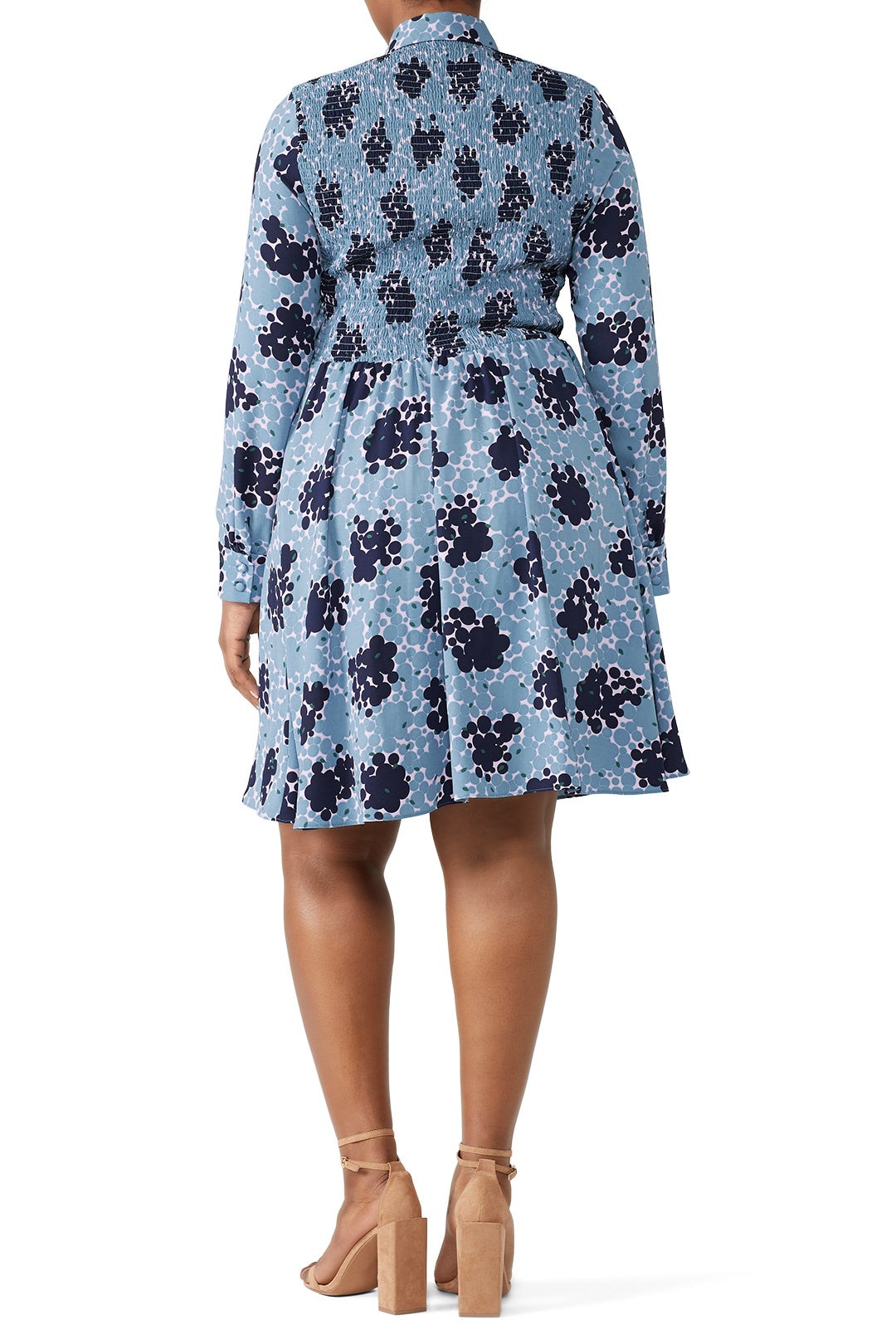 Bubble Dot Smocked Dress by kate spade new york 4