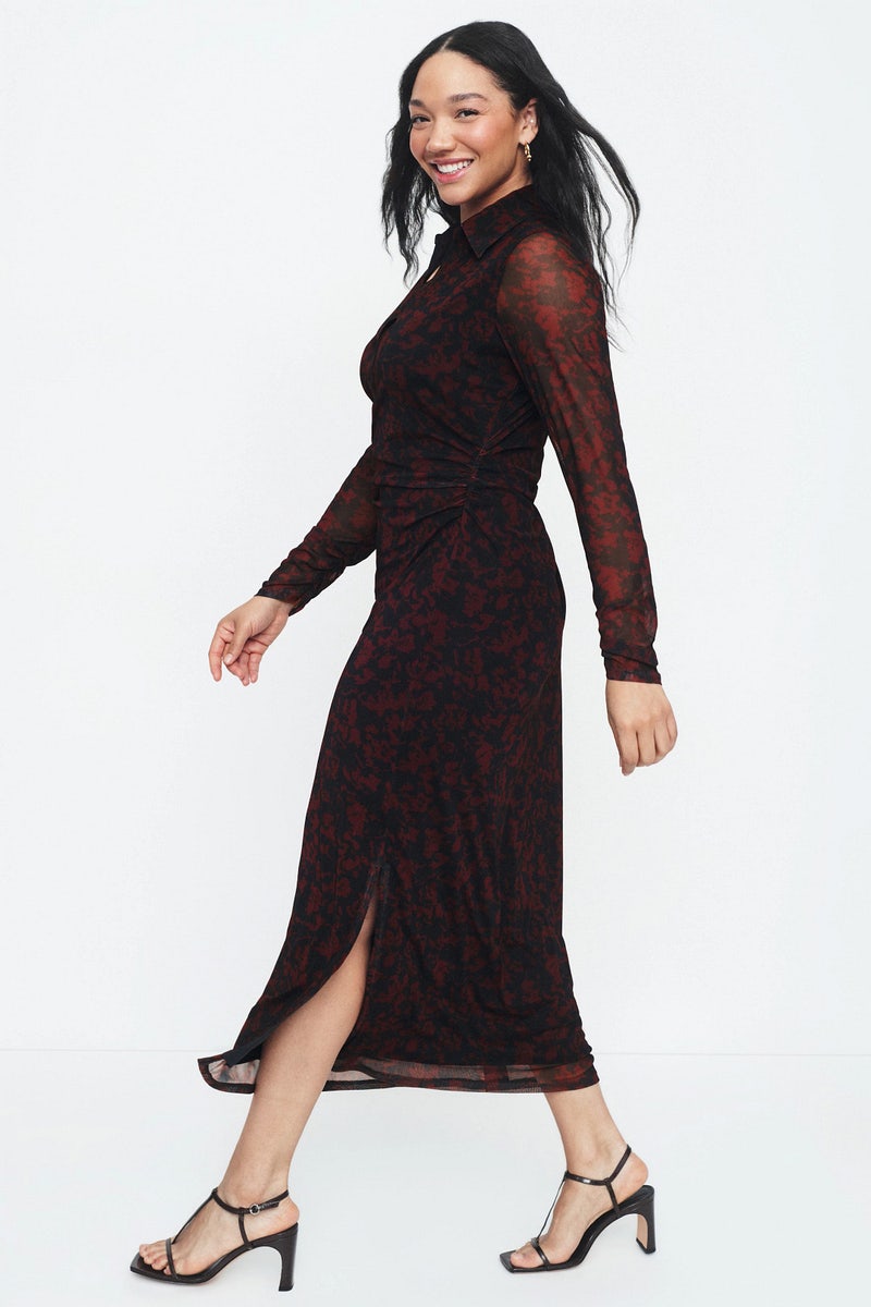 Amari Jersey Long Sleeve Dress by Ulla Johnson | Rent the Runway
