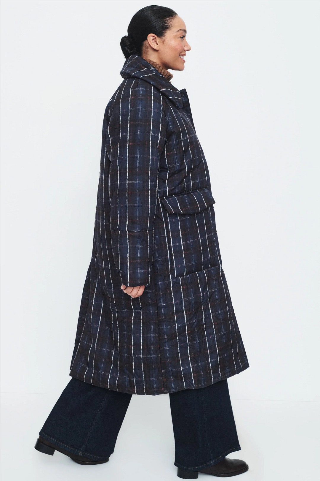 Deana Plaid Parka Coat by Baum und Pferdgarten 6