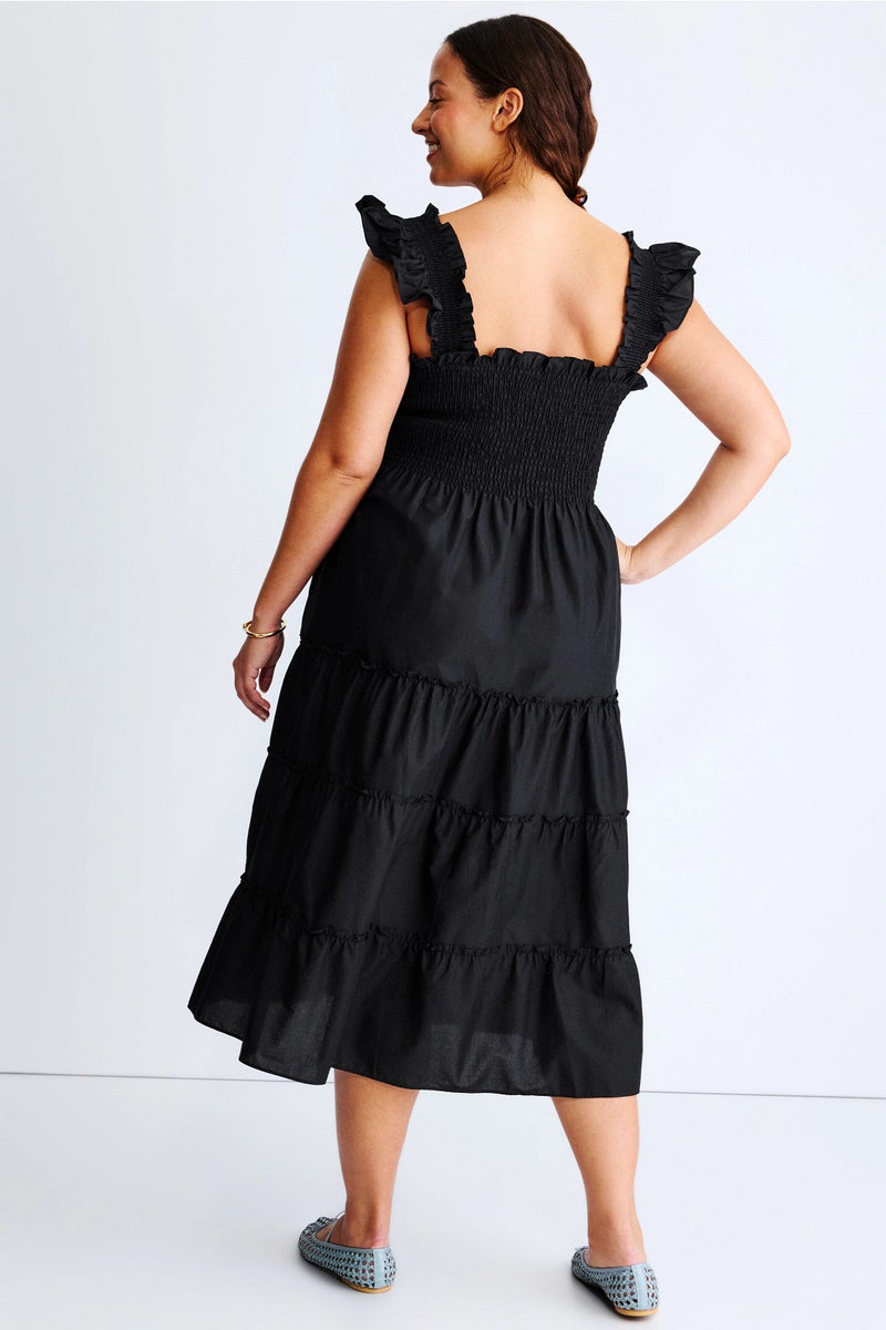 open lace back dress Havana Midi Dress
