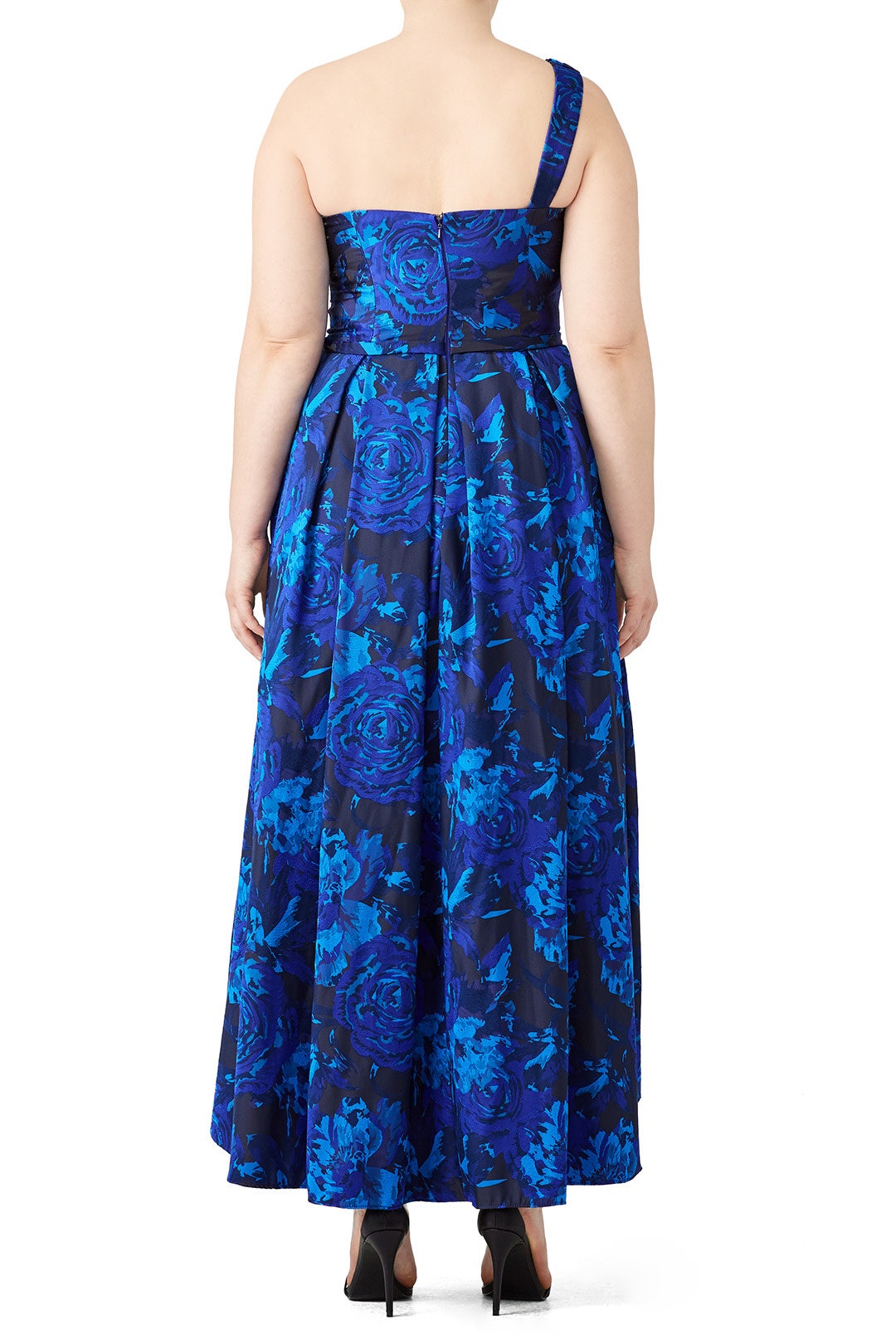 Cobalt High Low Gown by LM Collection 5