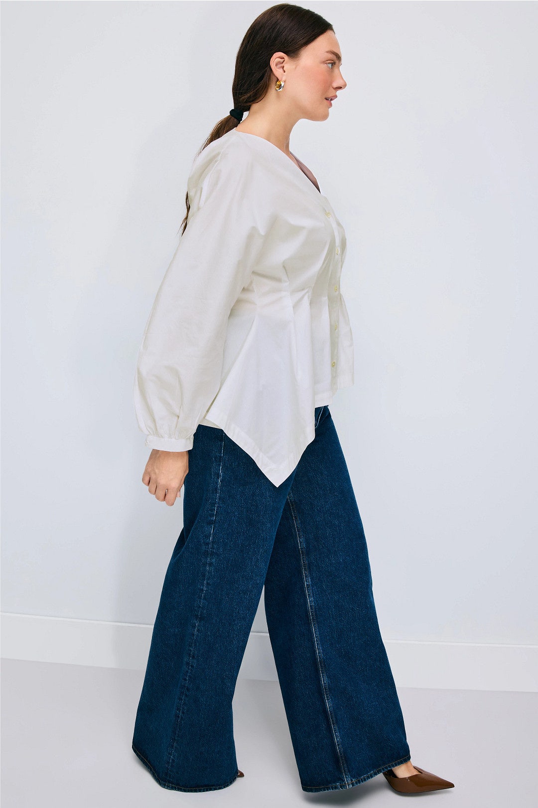 Cotton Poplin Blouse by Natori 6
