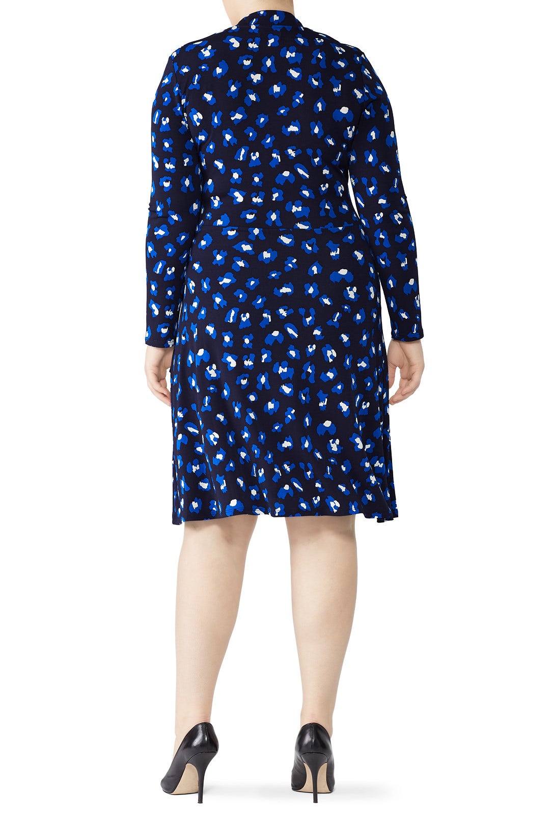 Navy Gabrielle Wrap Dress by Leota 4