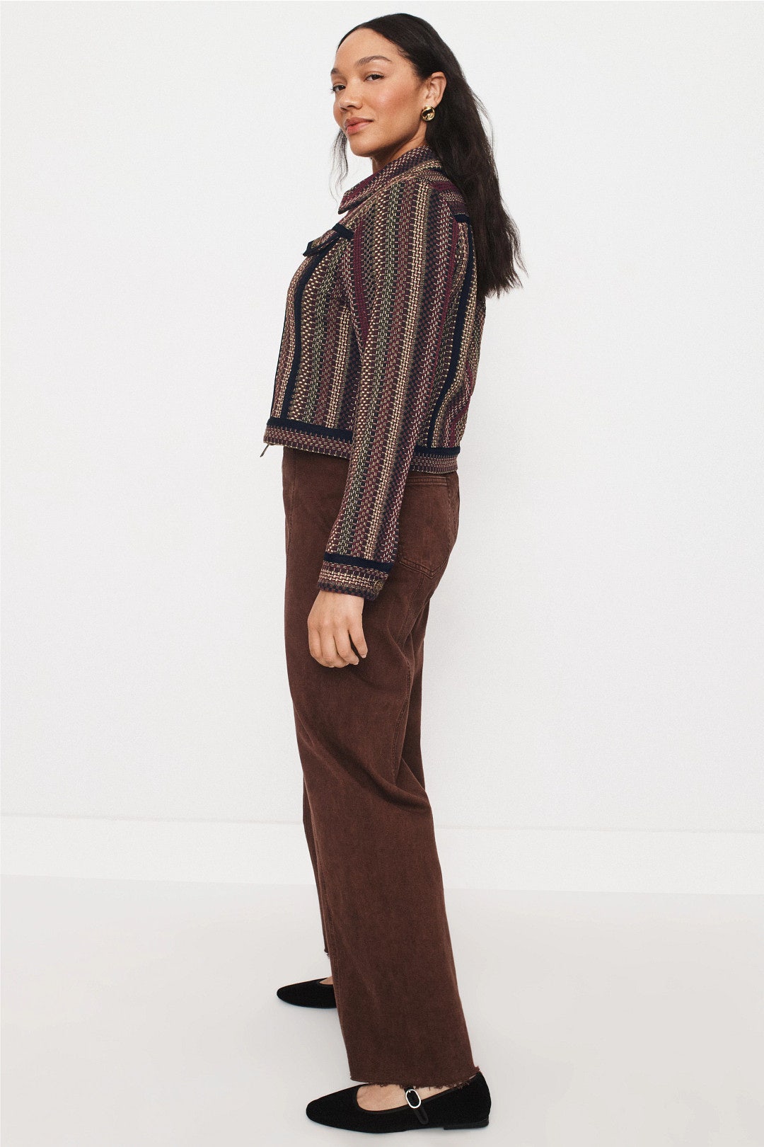 Julie Tweed Jacket by Ramy Brook 6