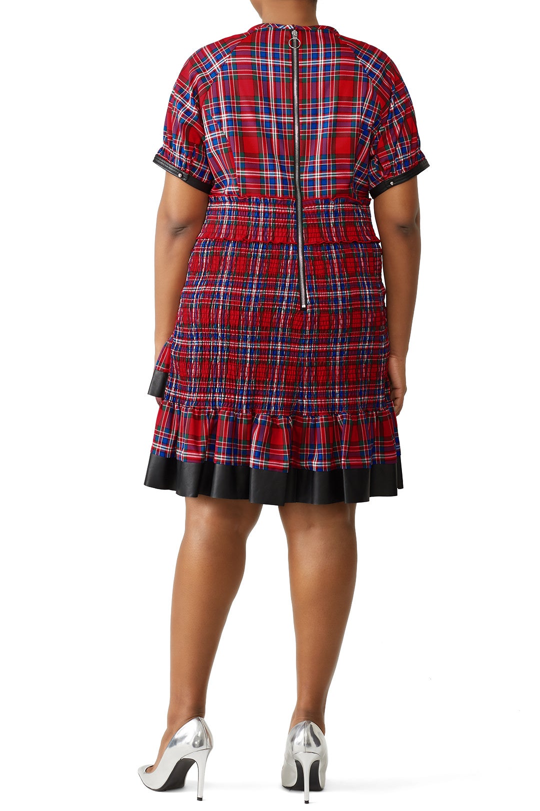 Plaid Nicole Dress by Tanya Taylor 5
