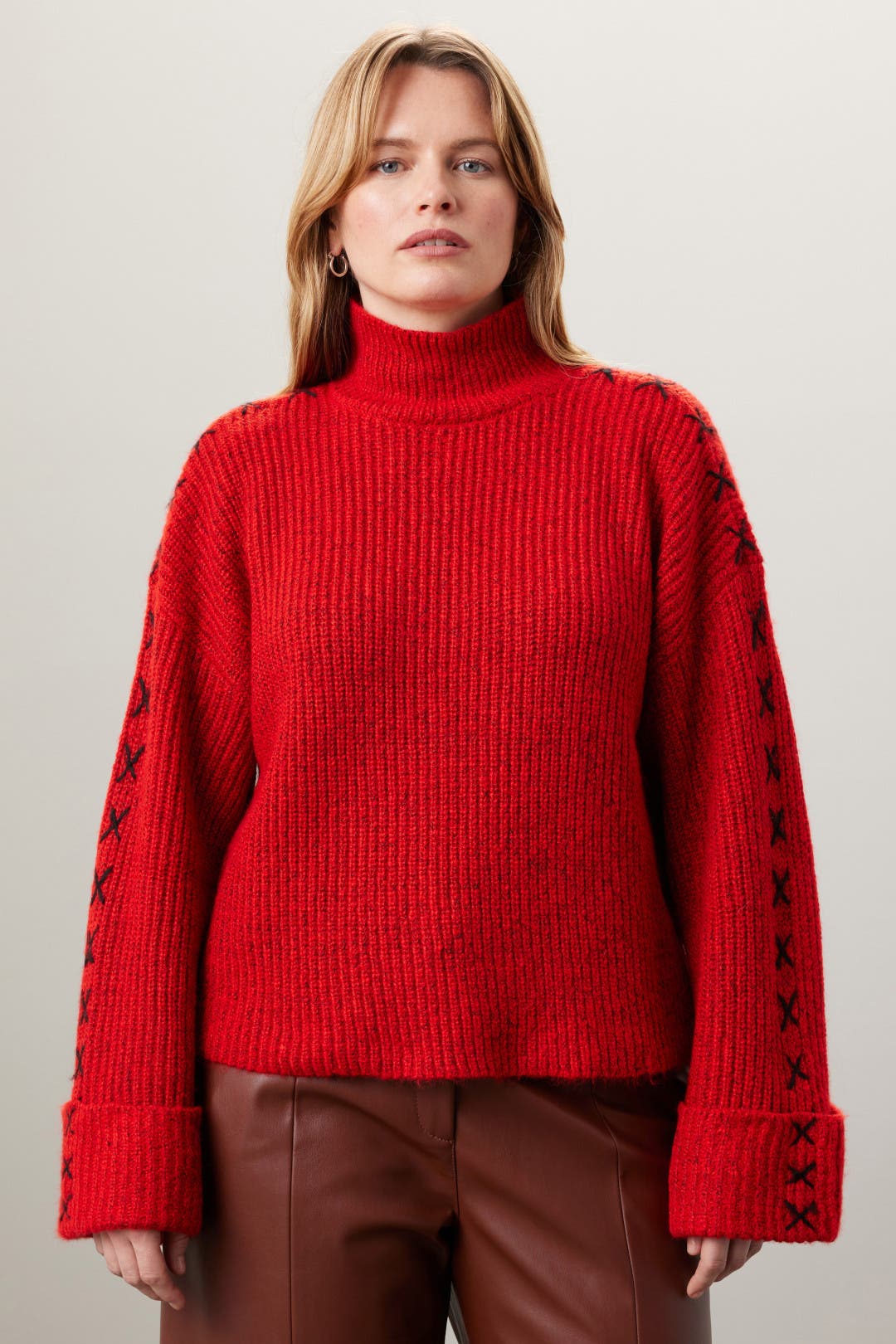 Slouchy Knit Sweater by ASHLEY PARK x RTR | Rent the Runway