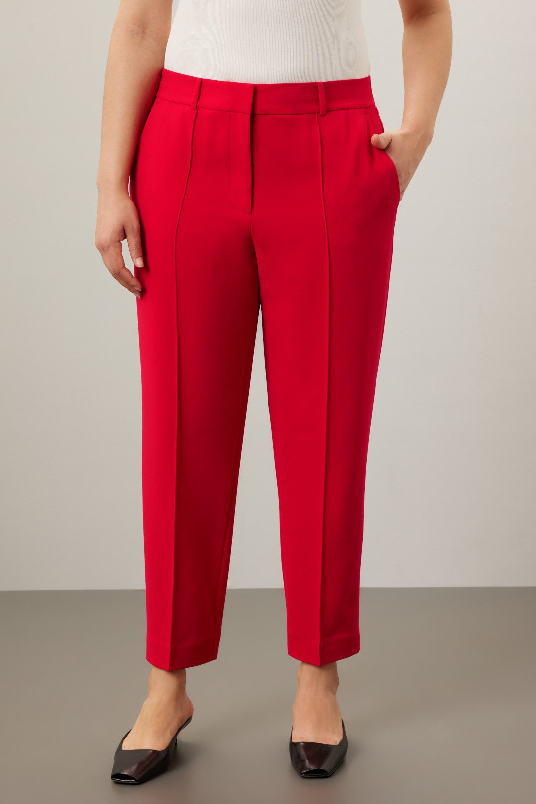Red Slim Pants by MICHAEL KORS 6